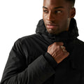 Black - Side - Regatta Mens Eamont Insulated Waterproof Jacket