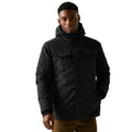 Black - Front - Regatta Mens Eamont Insulated Waterproof Jacket