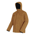 Brown - Side - Regatta Mens Eamont Insulated Waterproof Jacket