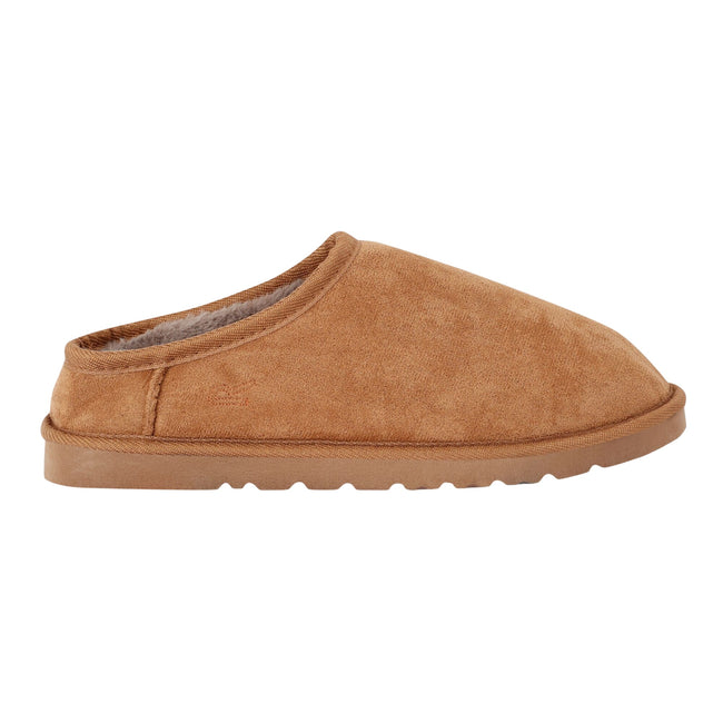 Burnt Tan - Lifestyle - Regatta Womens-Ladies Solace Mule Slippers
