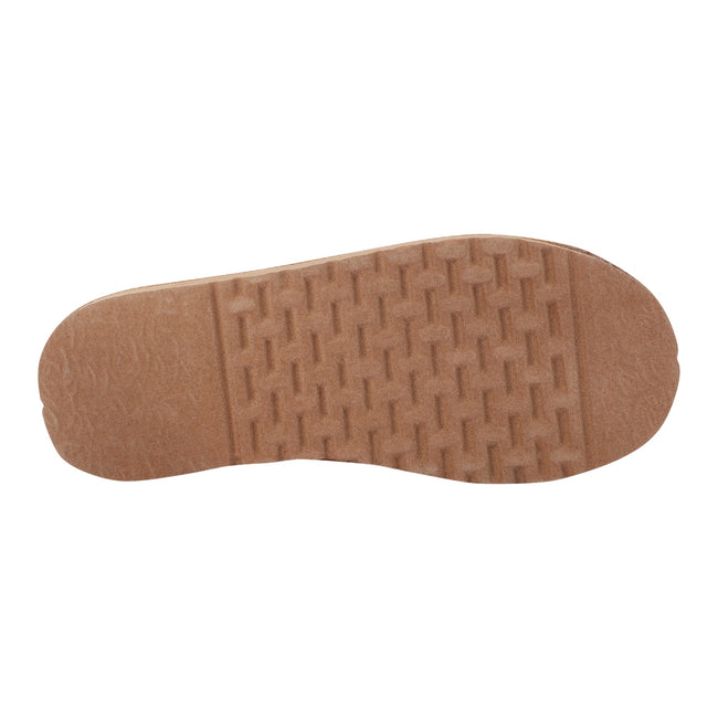 Burnt Tan - Side - Regatta Womens-Ladies Solace Mule Slippers