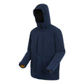 Navy Blue - Side - Regatta Mens Marron Insulated Waterproof Jacket