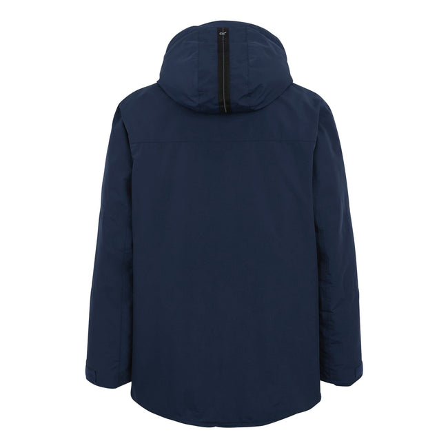 Navy Blue - Back - Regatta Mens Marron Insulated Waterproof Jacket
