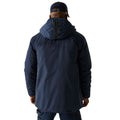 Navy Blue - Pack Shot - Regatta Mens Marron Insulated Waterproof Jacket