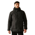 Black - Lifestyle - Regatta Mens Marron Insulated Waterproof Jacket
