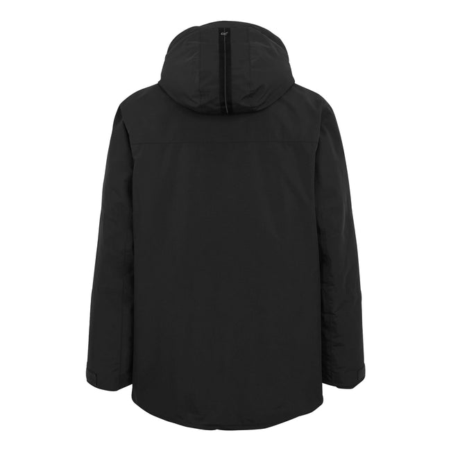 Black - Back - Regatta Mens Marron Insulated Waterproof Jacket