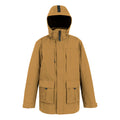Nut Brown-Black - Front - Regatta Mens Marron Insulated Waterproof Jacket