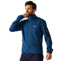 Snorkel Blue - Lifestyle - Regatta Mens Newhill Marl Full Zip Fleece Jacket