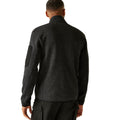 Black-Gold - Pack Shot - Regatta Mens Newhill Marl Full Zip Fleece Jacket