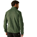Oil Green - Pack Shot - Regatta Mens Newhill Marl Full Zip Fleece Jacket