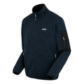Moonlight Denim - Side - Regatta Mens Newhill Marl Full Zip Fleece Jacket
