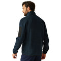 Moonlight Denim - Pack Shot - Regatta Mens Newhill Marl Full Zip Fleece Jacket
