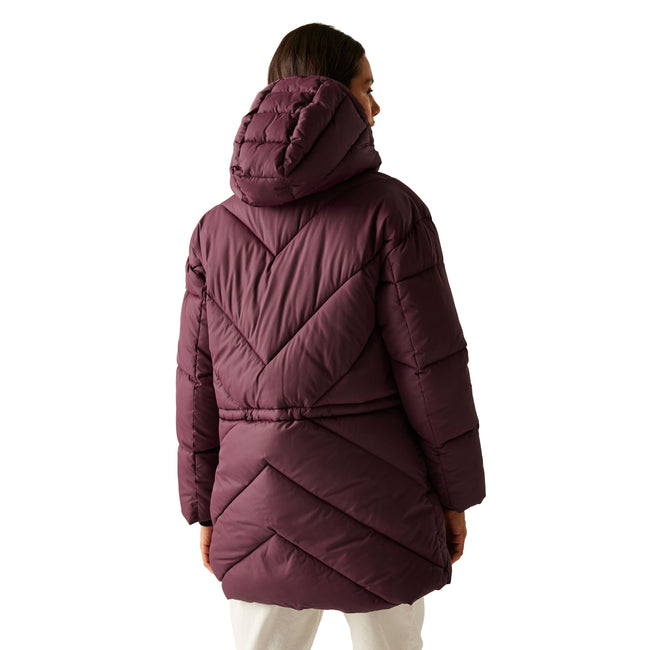 Fig - Pack Shot - Regatta Womens-Ladies Rusey Quilted Padded Jacket