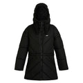Black - Front - Regatta Womens-Ladies Rusey Quilted Padded Jacket