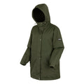 Dark Khaki - Side - Regatta Womens-Ladies Brielly Insulated Waterproof Jacket