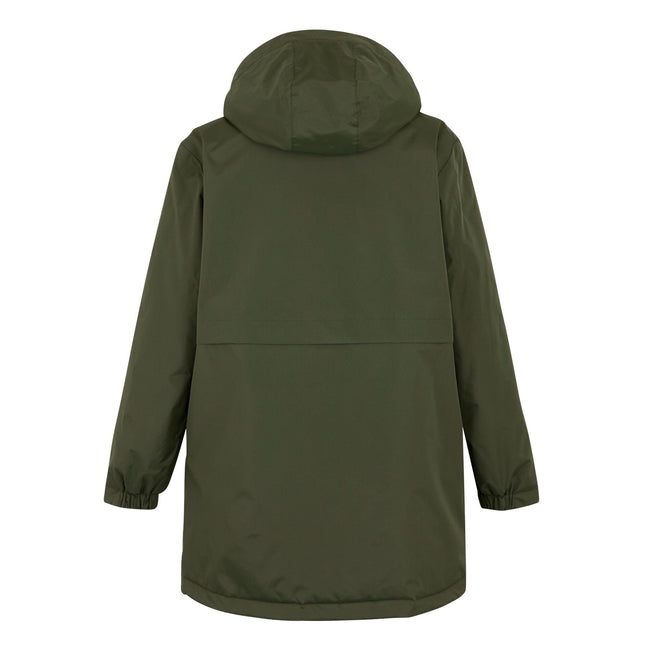 Dark Khaki - Back - Regatta Womens-Ladies Brielly Insulated Waterproof Jacket