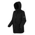 Black - Side - Regatta Womens-Ladies Brielly Insulated Waterproof Jacket
