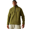 Olive Green - Lifestyle - Dare 2B Mens Twin Tip Half Zip Fleece Jacket