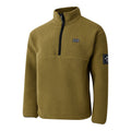 Martini Olive - Side - Dare 2B Mens Twin Tip Half Zip Fleece Jacket
