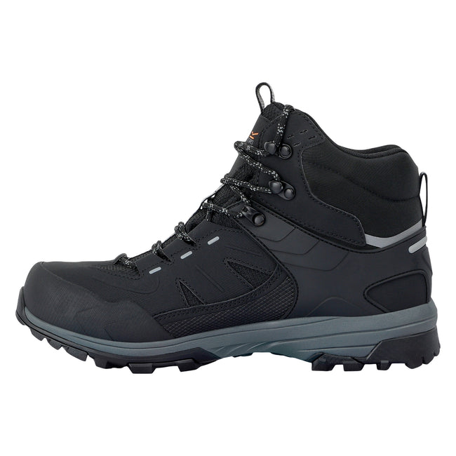 Black - Lifestyle - Regatta Mens Regen Walking Shoes