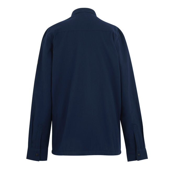 Navy Blue-Glazed Ginger - Back - Regatta Mens Spennith Plain Shirt Jacket