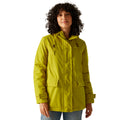 Antique Moss - Lifestyle - Regatta Womens-Ladies Orla Kiely Plain Mid Length Waterproof Jacket