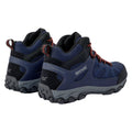 Navy-Potters Clay - Back - Regatta Mens Edgepoint IV Walking Boots