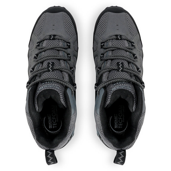 Granite-Dark Steel - Pack Shot - Regatta Mens Edgepoint IV Walking Boots