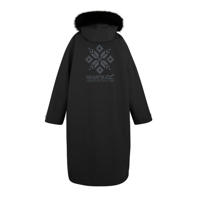 Ash - Back - Regatta Unisex Adult Waterproof Changing Robe