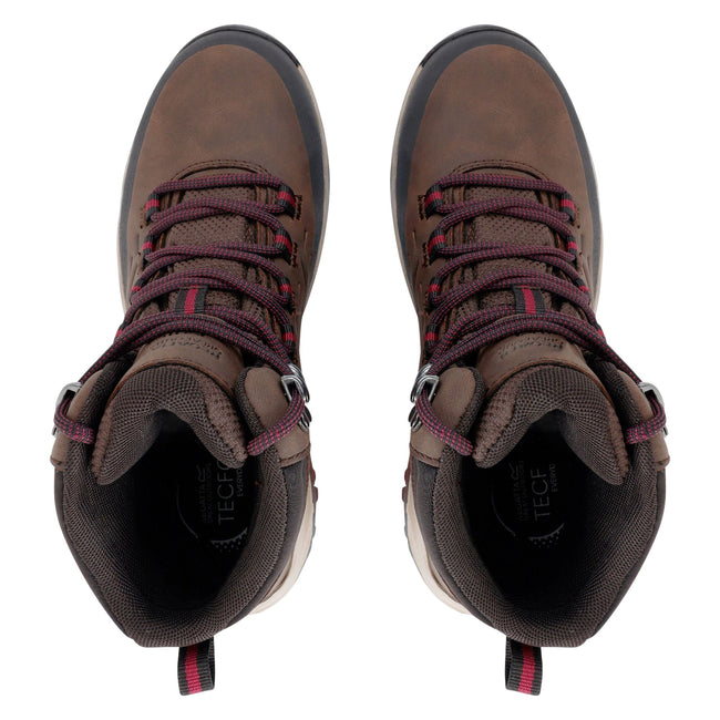 Brown - Close up - Regatta Womens-Ladies Blake Walking Boots