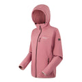 Dusty Rose - Side - Regatta Womens-Ladies Ossek Soft Shell Jacket