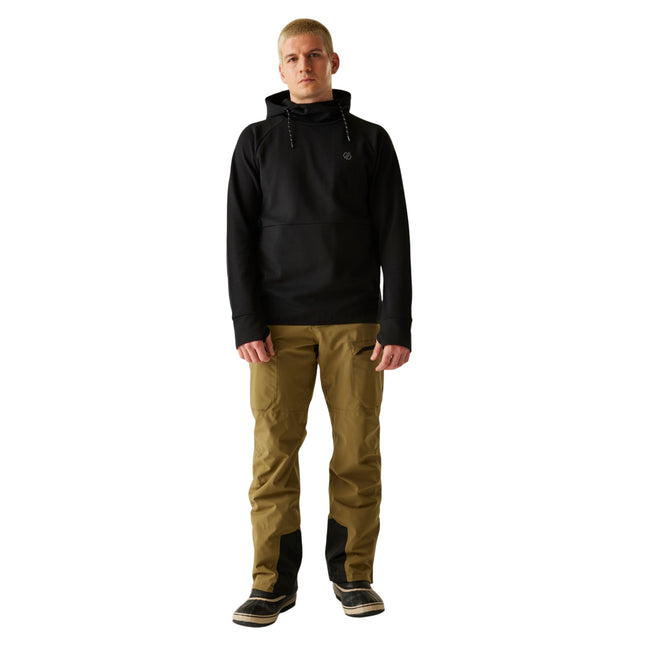 Black - Close up - Dare 2B Mens Ollie Hoodie