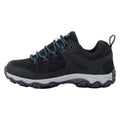 Black-Storm Blue - Side - Regatta Womens-Ladies Edgepoint IV Low Walking Shoes