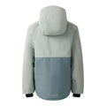 Glacier Green-Element Grey - Back - Dare 2B Childrens-Kids Send It! Ski Jacket