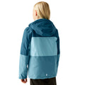 Blue - Pack Shot - Regatta Childrens-Kids Beamz Insulated Waterproof Jacket