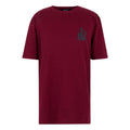 Dark Maroon - Front - Regatta Mens Cline IX Tree T-Shirt