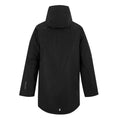 Black - Back - Regatta Childrens-Kids Farbank II Waterproof Jacket