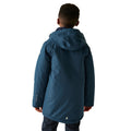 Moonlight Denim - Pack Shot - Regatta Childrens-Kids Farbank II Waterproof Jacket