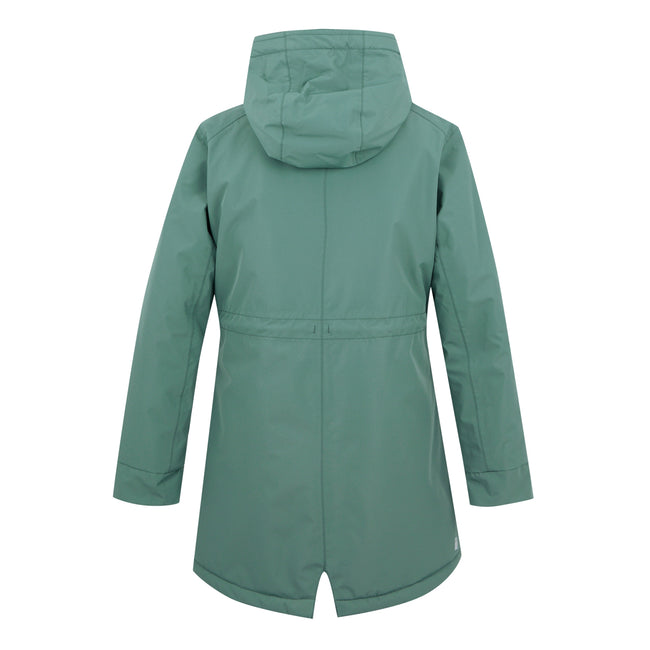 Green Haze - Back - Regatta Childrens-Kids Valenta Waterproof Jacket