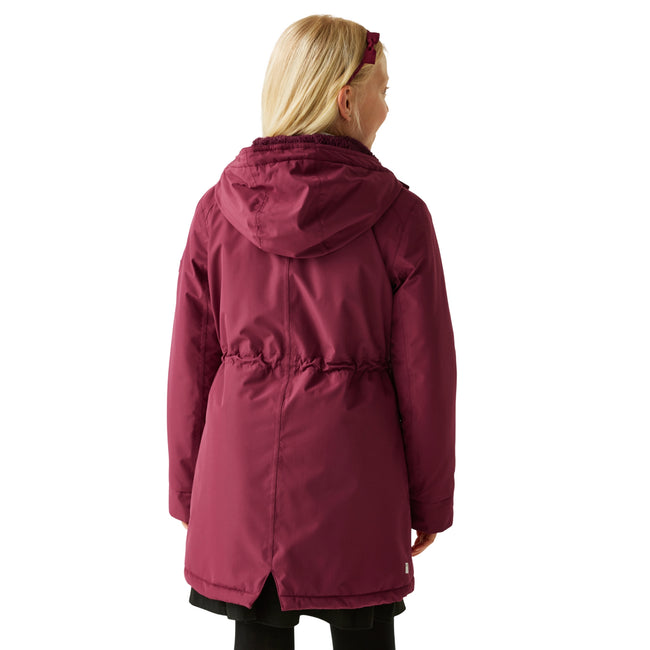 Dark Pimento - Pack Shot - Regatta Childrens-Kids Valenta Waterproof Jacket