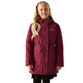 Dark Pimento - Lifestyle - Regatta Childrens-Kids Valenta Waterproof Jacket
