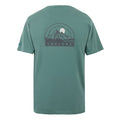 Spruce Green - Back - Regatta Mens Cline IX T-Shirt