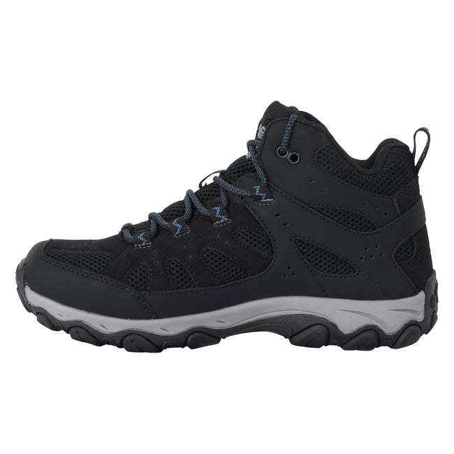 Black - Lifestyle - Regatta Womens-Ladies Edgepoint IV Mid Cut Walking Boots