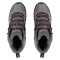 Dark Steel-Dusty Rose - Pack Shot - Regatta Womens-Ladies Edgepoint IV Mid Cut Walking Boots