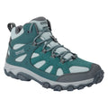 Green Haze - Front - Regatta Womens-Ladies Edgepoint IV Mid Cut Walking Boots