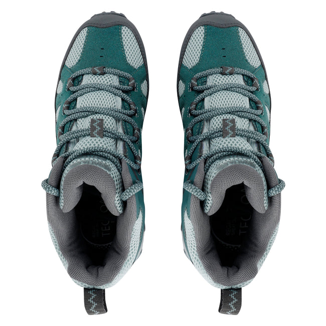 Green Haze - Pack Shot - Regatta Womens-Ladies Edgepoint IV Mid Cut Walking Boots
