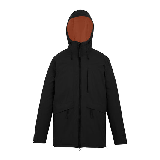 Black - Front - Regatta Mens Balaton Insulated Waterproof Jacket