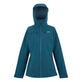 Moroccan Blue-Storm Blue - Front - Regatta Womens-Ladies Wentwood 3 in 1 Jacket