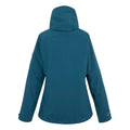 Moroccan Blue-Storm Blue - Back - Regatta Womens-Ladies Wentwood 3 in 1 Jacket