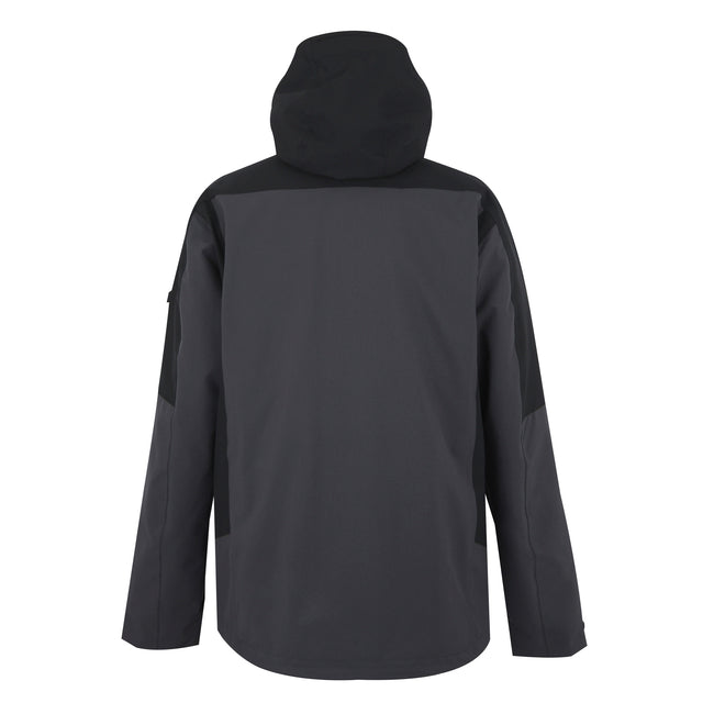 Ash Grey - Back - Regatta Mens Wentwood 3 in 1 Jacket
